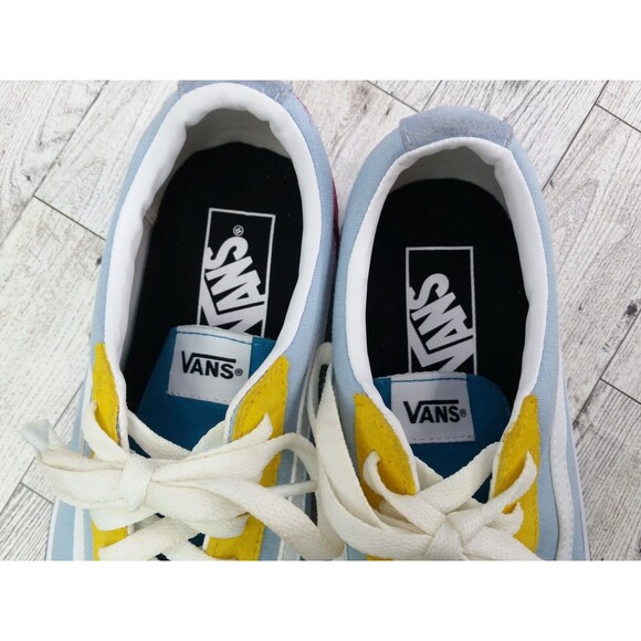 Women's Vans Old Skool Yacht Club Colorblock Canvas Suede Shoes Sneakers 7.5 - Picture 14 of 15